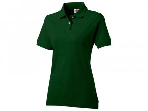 Рубашка поло "Boston" женская, бутылочный зеленый