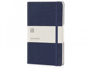 Записная книжка Moleskine Classic (в линейку) в твердой обложке, Pocket (9x14см), синий