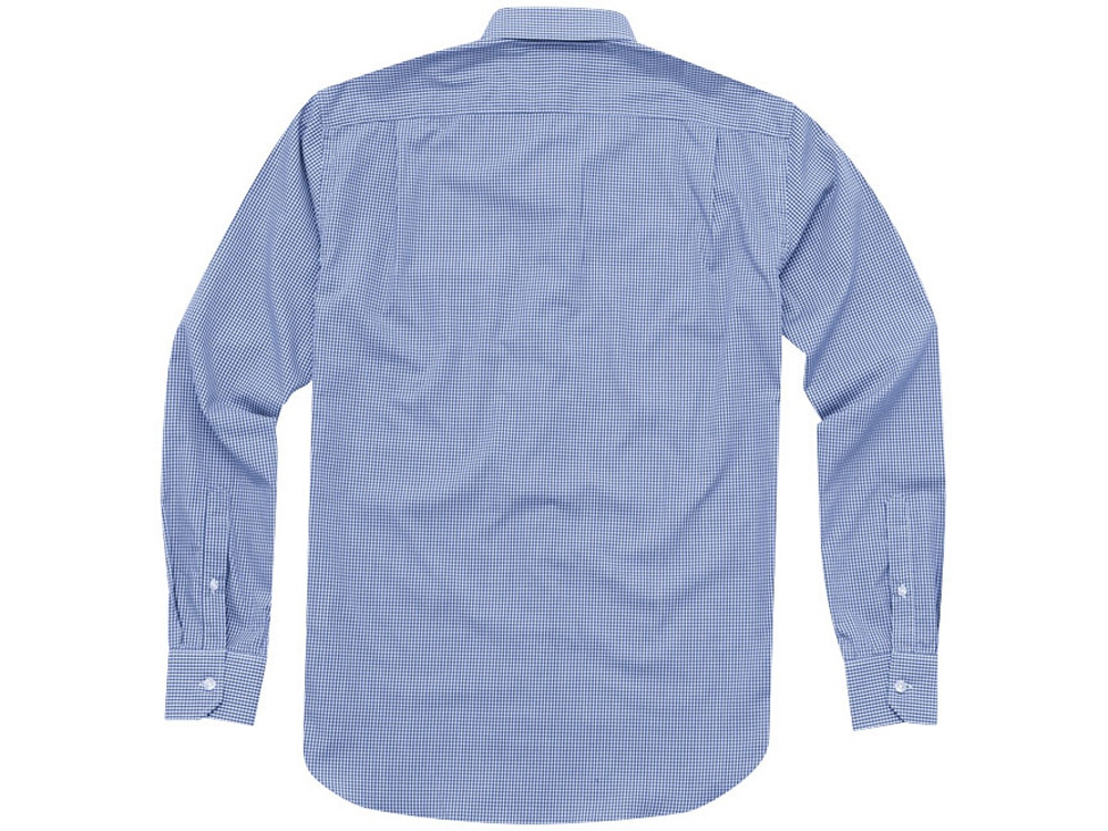Рубашка "Net" мужская с длинным рукавом, синий