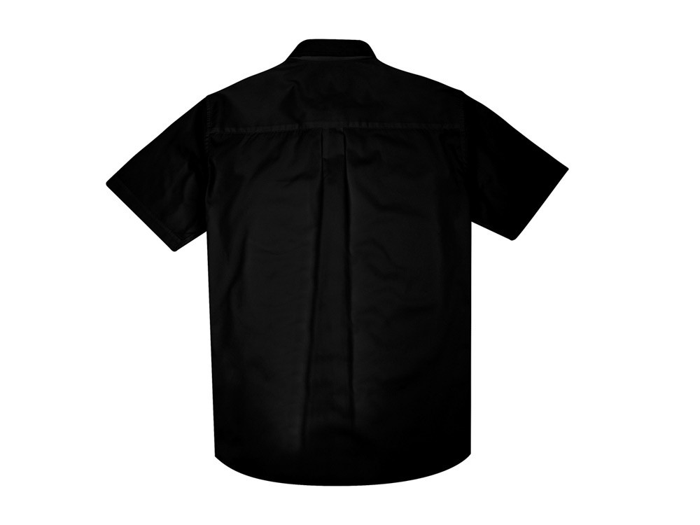 Рубашка "Stirling" мужская с коротким рукавом, черный