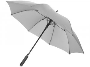 Противоштормовой зонт Noon 23" полуавтомат, серый/черный