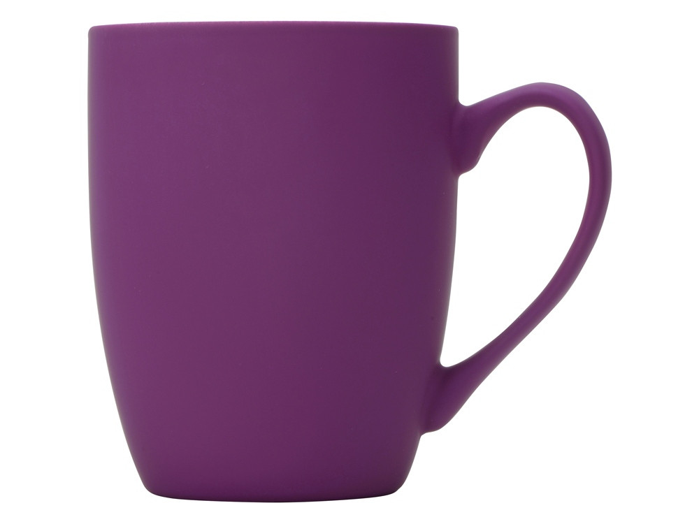 Кружка с покрытием soft-touch “Tulip Gum”, фиолетовый