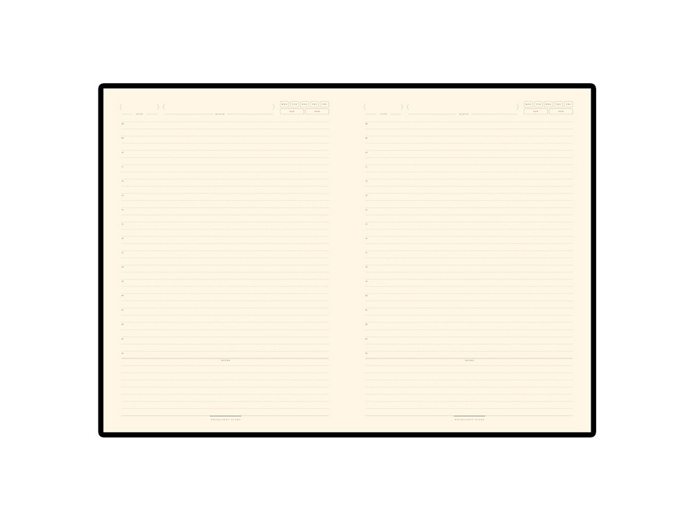 Ежедневник В5 недатированный «Leggenda», коричневый