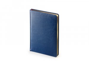 Ежедневник недатированный А5 «Sidney Nebraska», синий (золотой обрез)