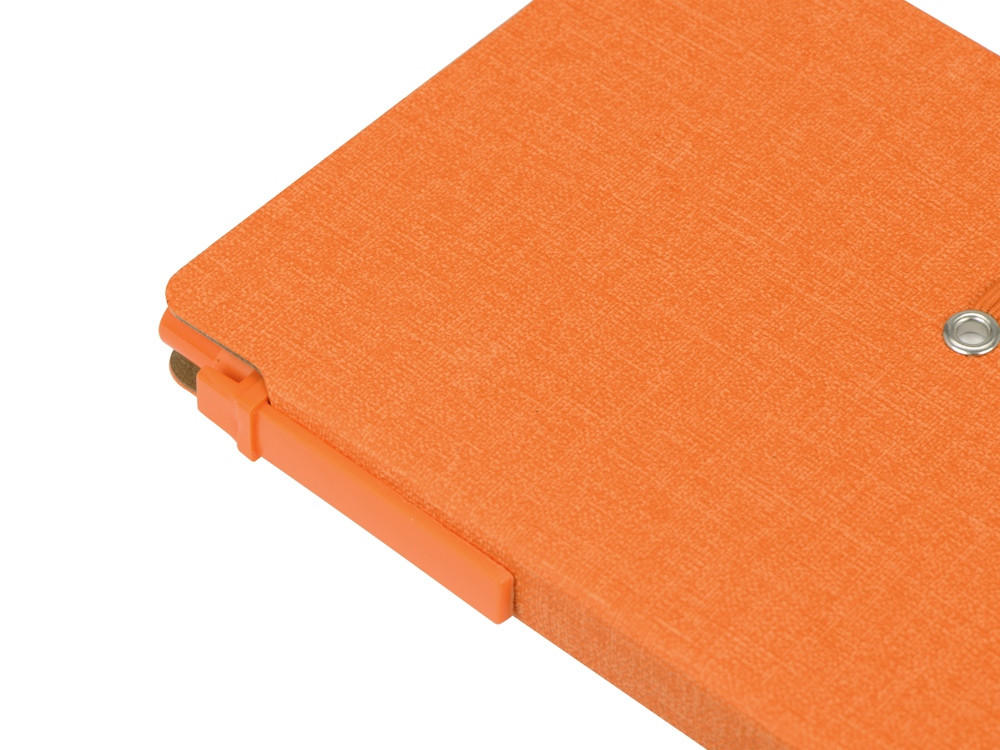 Набор стикеров "Write and stick" с ручкой и блокнотом, оранжевый