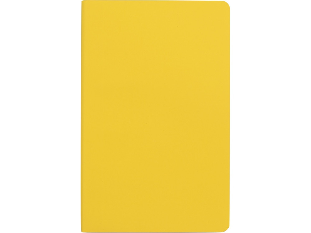 Блокнот А5 "Softy" 13*20,6 см в мягкой обложке, желтый