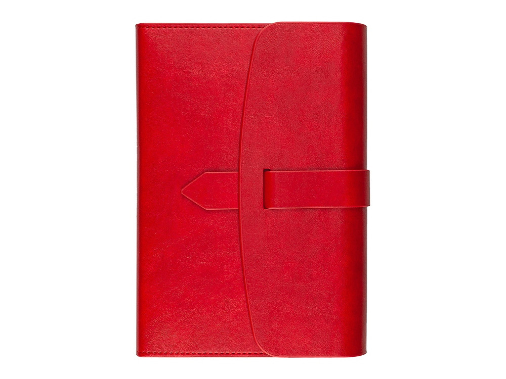 Ежедневник недатированный А5 "Senate" с магнитным клапаном, красный