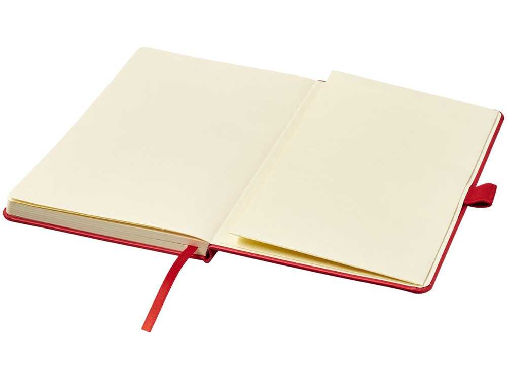 Записная книжка Nova формата A5 с переплетом, красный