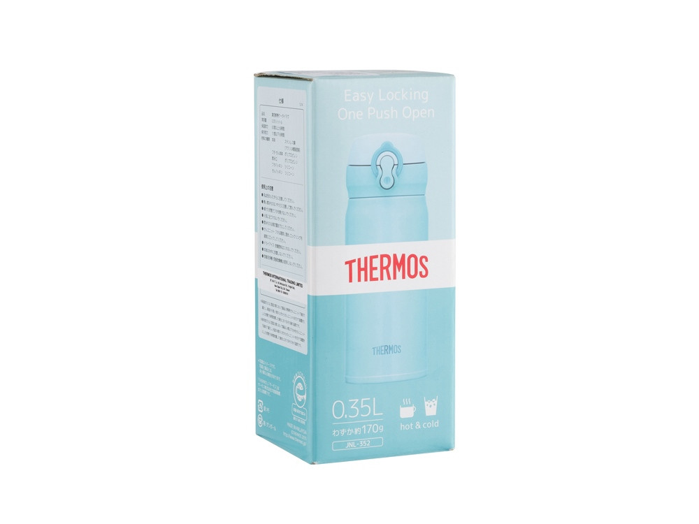 Термос из нерж. стали тм THERMOS JNL-352-SKY 0.35L, голубой