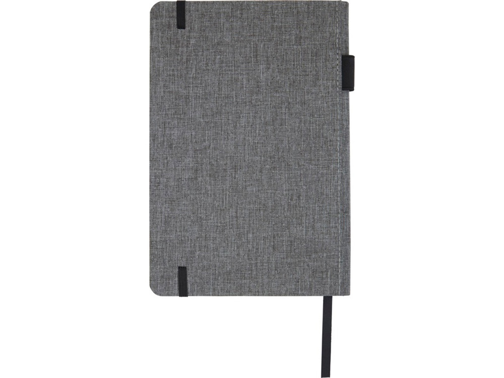 Блокнот Orin, формат А5, из переработанного ПЭТ, серый яркий