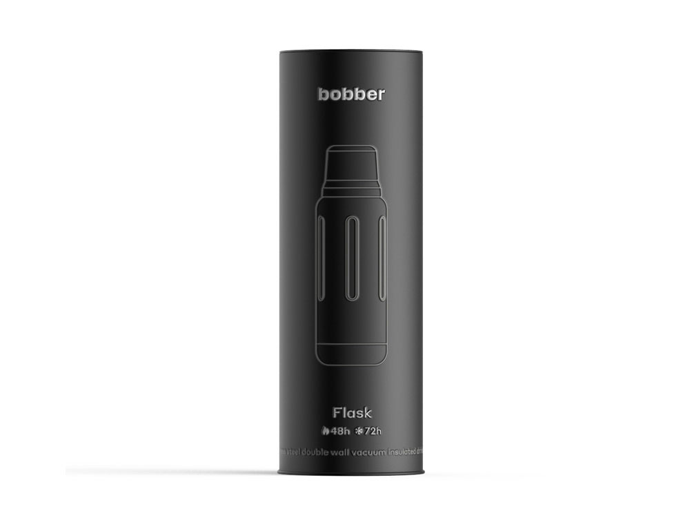 Термос для напитков, вакуумный, бытовой, тм "bobber". Объем 1 литр. Артикул Flask-1000 Glossy