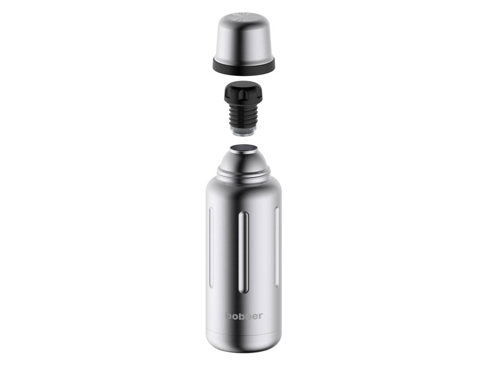 Термос для напитков, вакуумный, бытовой, тм "bobber". Объем 1 литр. Артикул Flask-1000 Matte