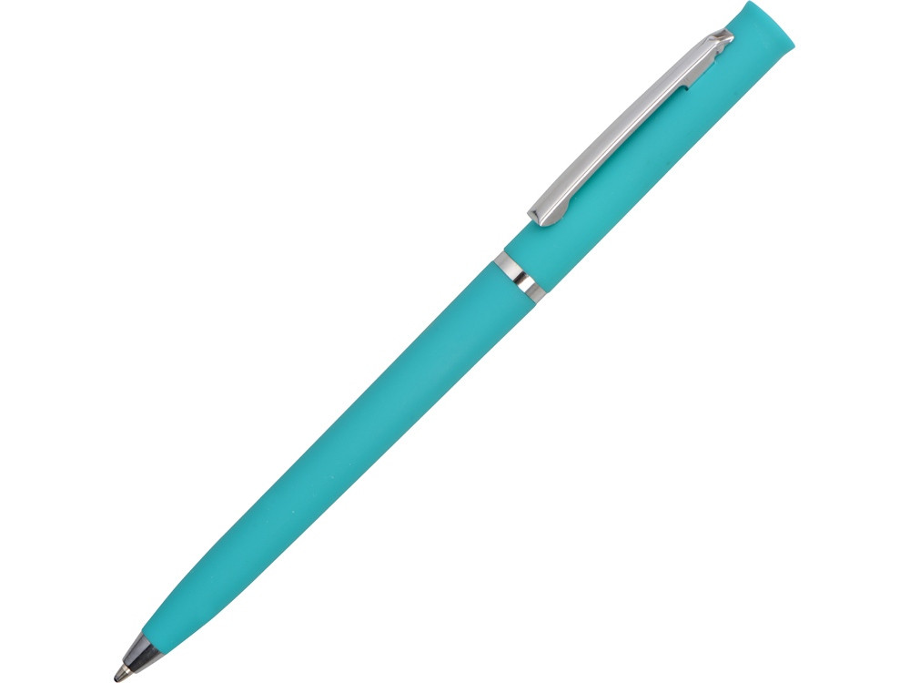 Набор канцелярский "Softy": блокнот, линейка, ручка, пенал, голубой
