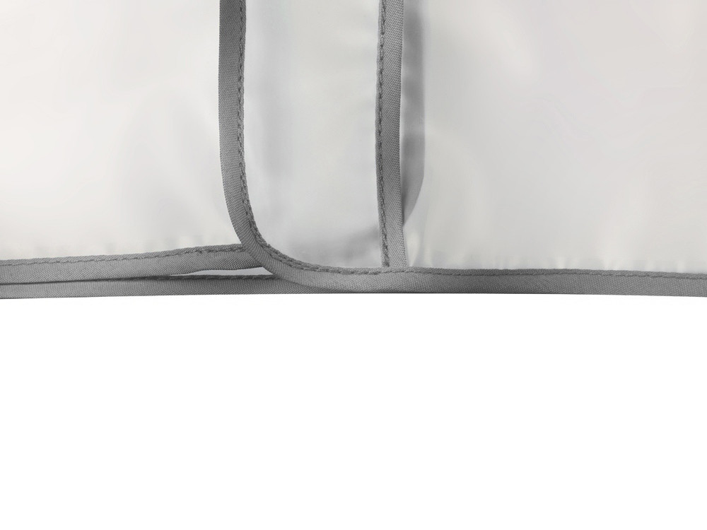 Дождевик "Providence", прозрачный/серый светоотражающий с чехлом