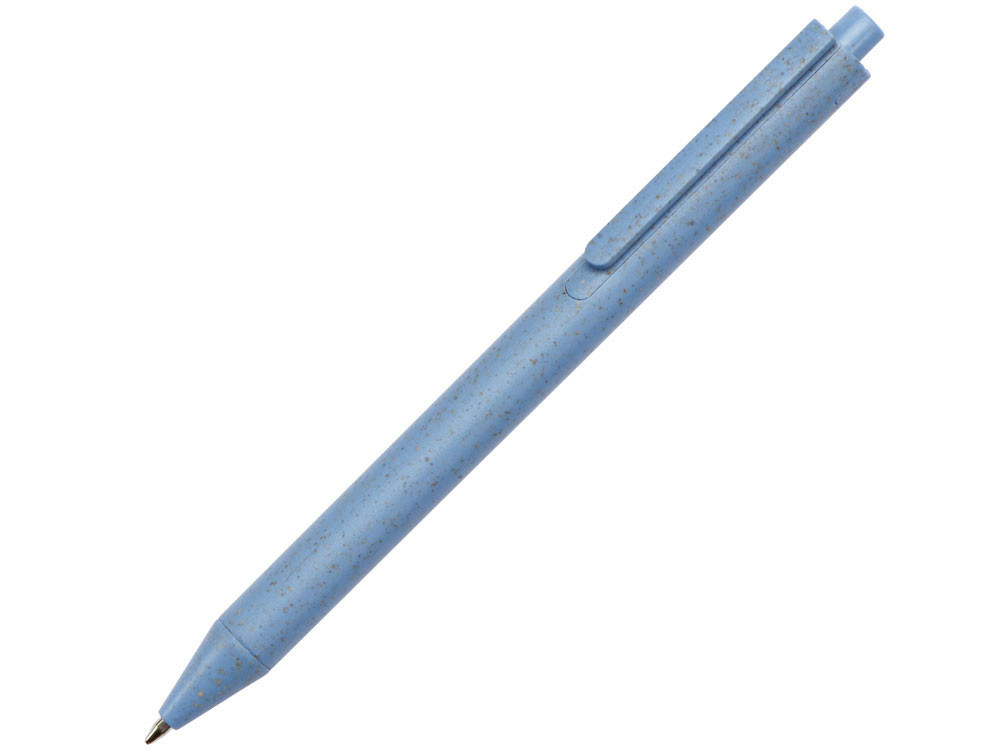 Блокнот А5 «Toledo M», синий + ручка шариковая «Pianta» из пшеничной соломы, синий