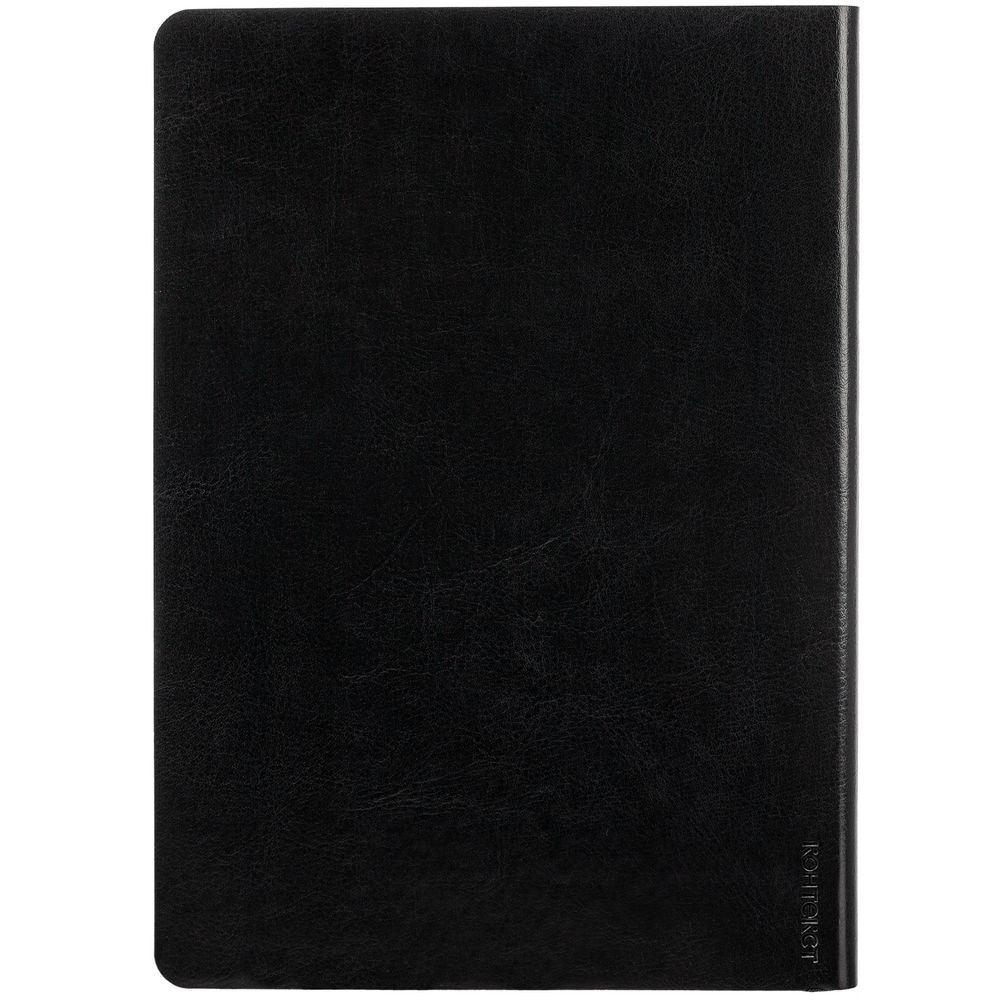 Ежедневник Slip, недатированный, черный, с белой бумагой