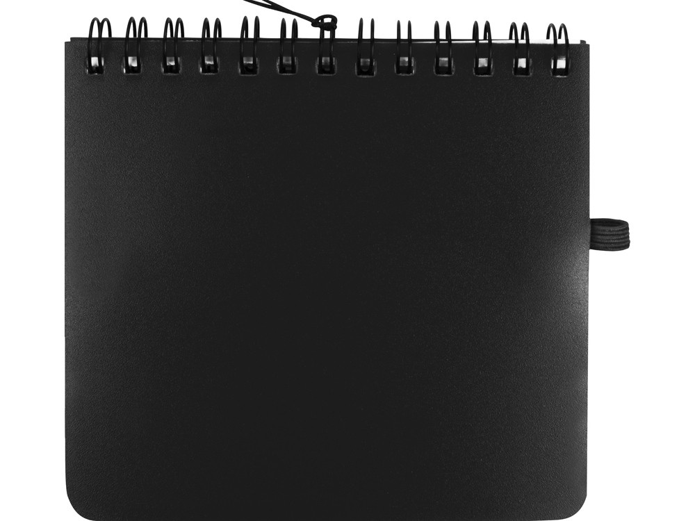 Блокнот А6 "Журналист" с ручкой, черный