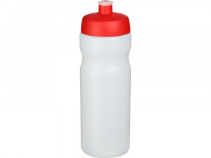 Спортивная бутылка Baseline® Plus объемом 650 мл, белый прозрачный
