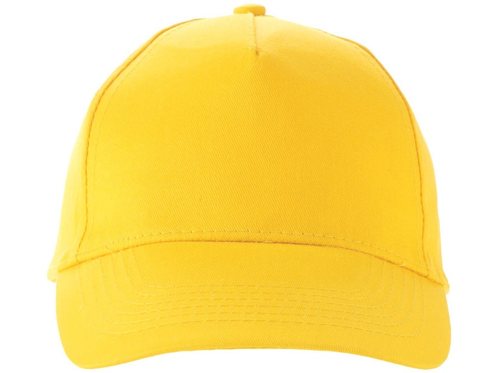 Бейсболка "Мемфис 230" 5-панельная, yellow