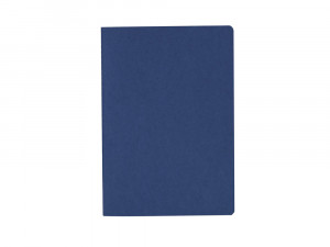 Блокнот А5 DANICA из переработанной бумаги, темно-синий
