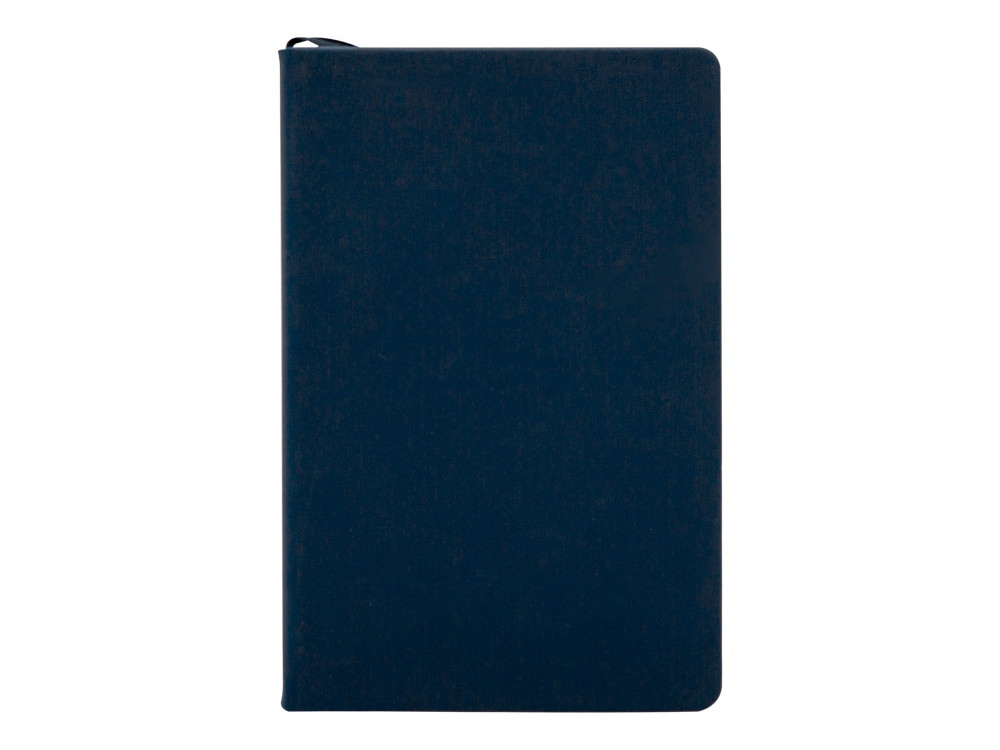 Бизнес-блокнот "С3" софт-тач с магнитом, твердая обложка, 128 листов, темно-синий