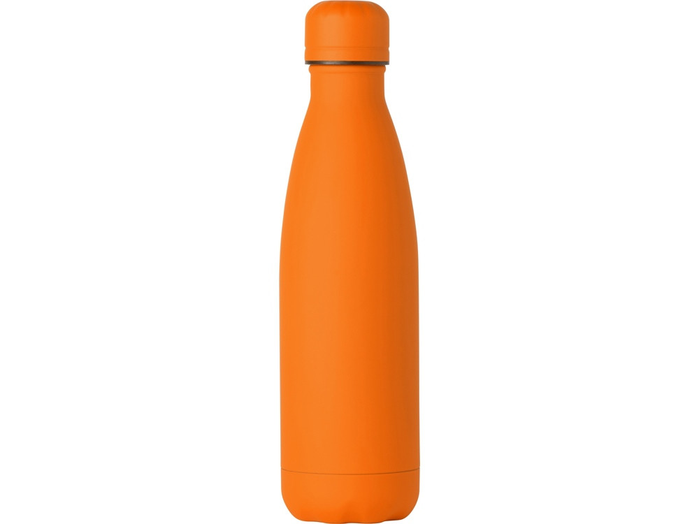 Вакуумная термобутылка "Vacuum bottle C1", soft touch, 500 мл, оранжевый