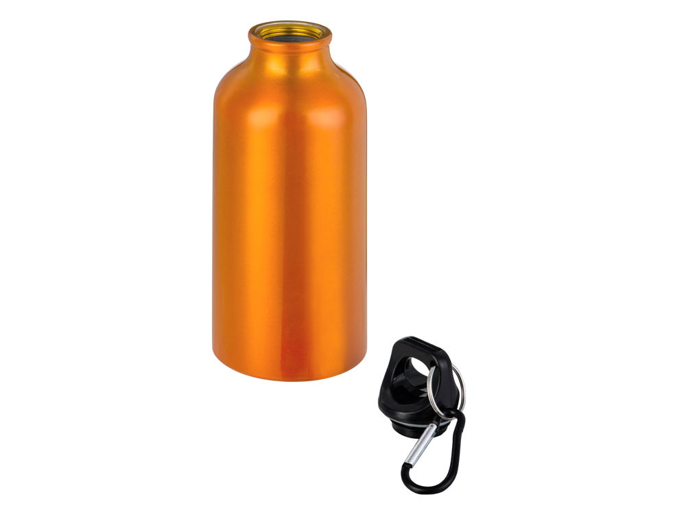 Бутылка "Hip S" с карабином 400мл, оранжевый (P)