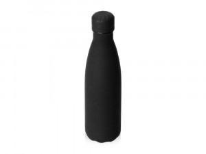 Вакуумная термобутылка "Vacuum bottle C1", soft touch, 500 мл, черный