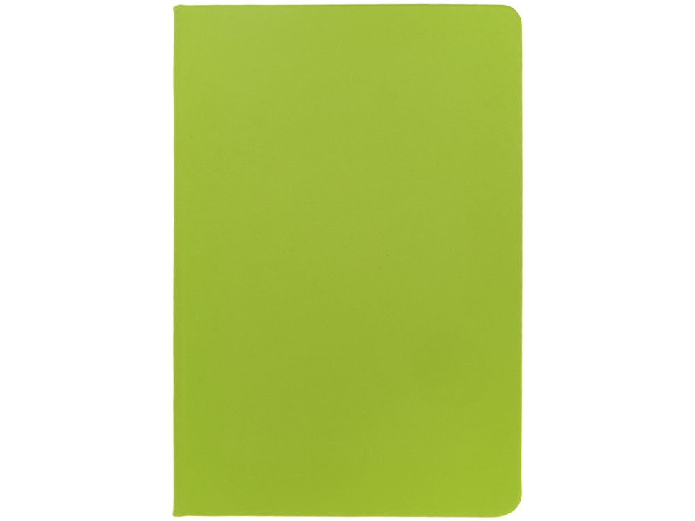 Блокнот "Wispy", твердая обложка A5, 64 листа, зеленое яблоко